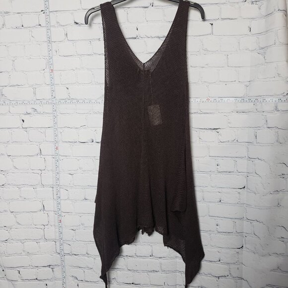 JWA Hand Knit Tank with embellishments NWT size Medium one of a kind unique - Picture 7 of 10